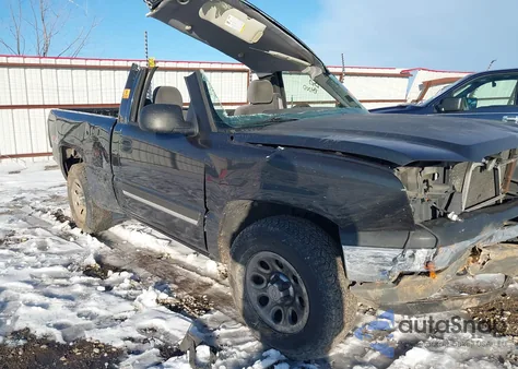 2005 Chevrolet K1500 from USA, damaged, VIN 1GCEK14V75Z333326
